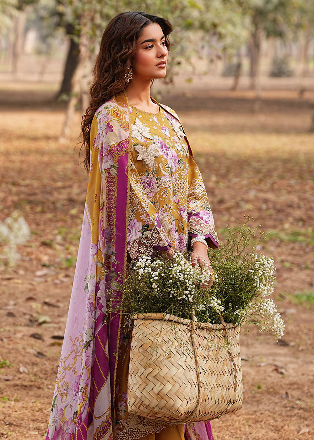 Buy Now Dhanak Embroidered Lawn &