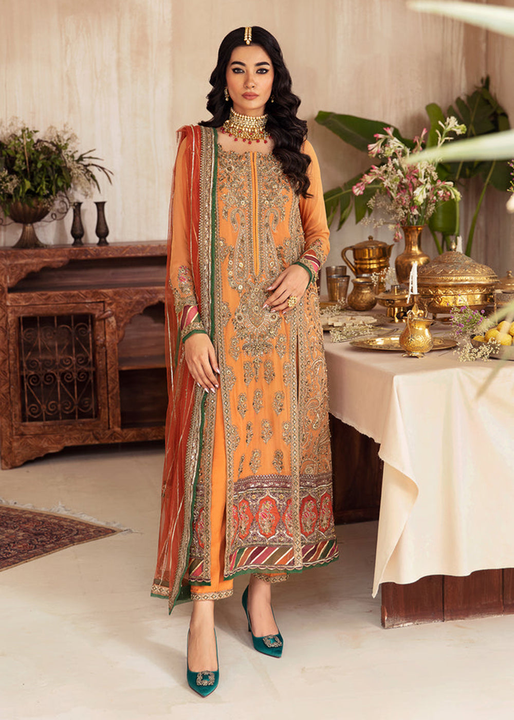 Buy Now Dastaan e Jashaan Wedding Formals Collection 2024 by Charizma | DJ4-05 Online at Empress Online in USA, UK, Canada & Worldwide at Empress Clothing. 