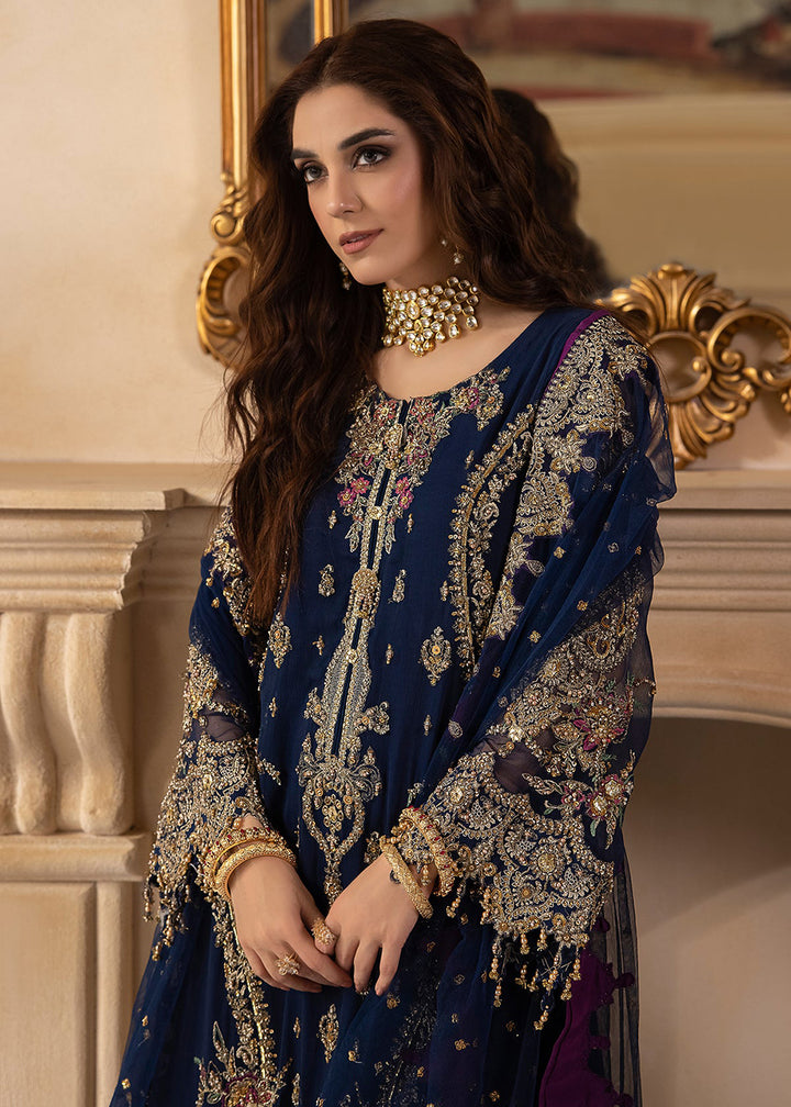 Buy Now Dastan E Jashan Premium Chiffon '24 by Charizma | DJW4-01 Online at Empress Online in USA, UK, France, UAE, Canada & Worldwide at Empress Clothing.