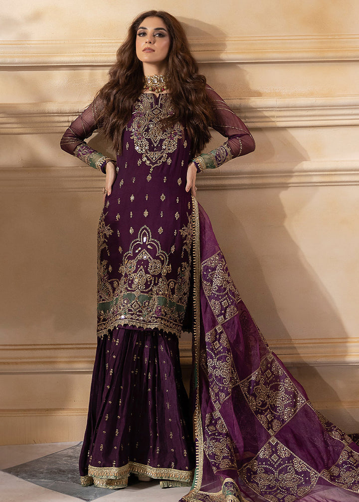 Buy Now Dastan E Jashan Premium Chiffon '24 by Charizma | DJW4-03 Online at Empress Online in USA, UK, France, UAE, Canada & Worldwide at Empress Clothing.