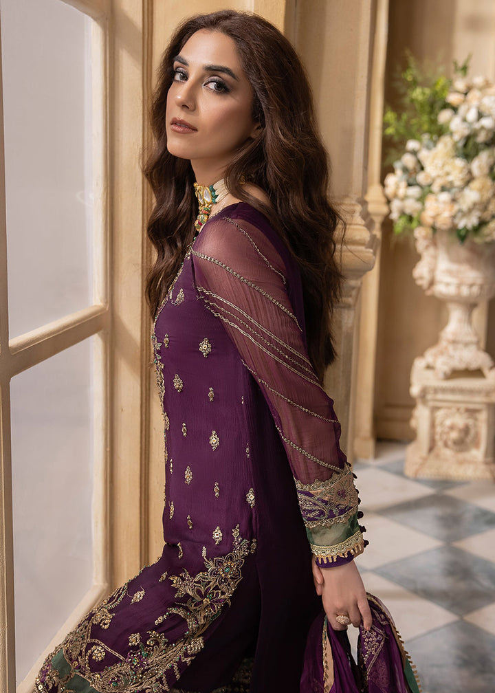 Buy Now Dastan E Jashan Premium Chiffon '24 by Charizma | DJW4-03 Online at Empress Online in USA, UK, France, UAE, Canada & Worldwide at Empress Clothing.