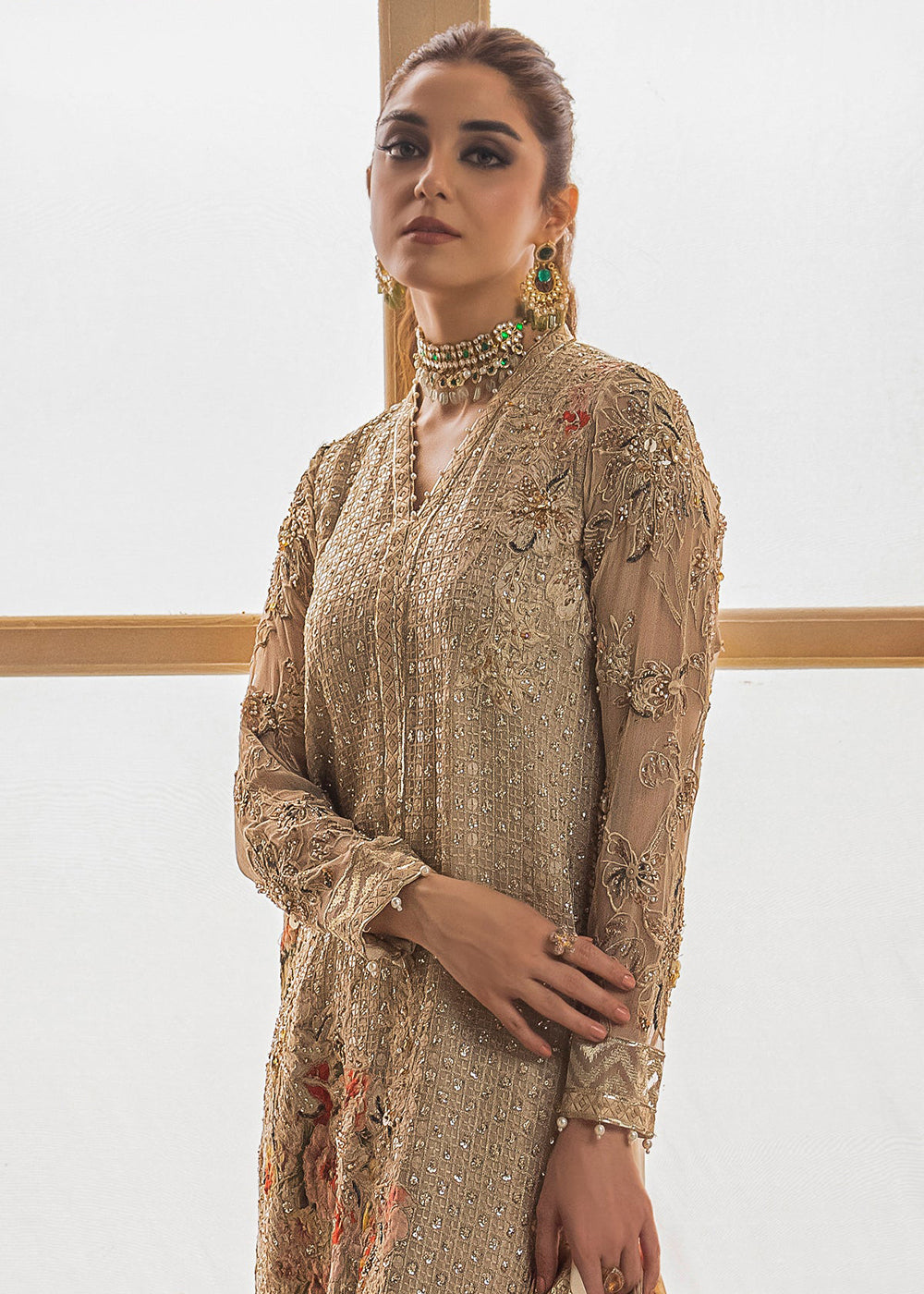 Buy Now Dastan E Jashan Premium Chiffon '24 by Charizma | DJW4-05 Online at Empress Online in USA, UK, France, UAE, Canada & Worldwide at Empress Clothing.