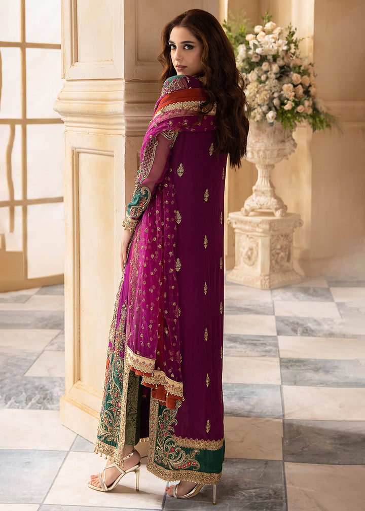 Buy Now Dastan E Jashan Premium Chiffon '24 by Charizma | DJW4-08 Online at Empress Online in USA, UK, France, UAE, Canada & Worldwide at Empress Clothing. 