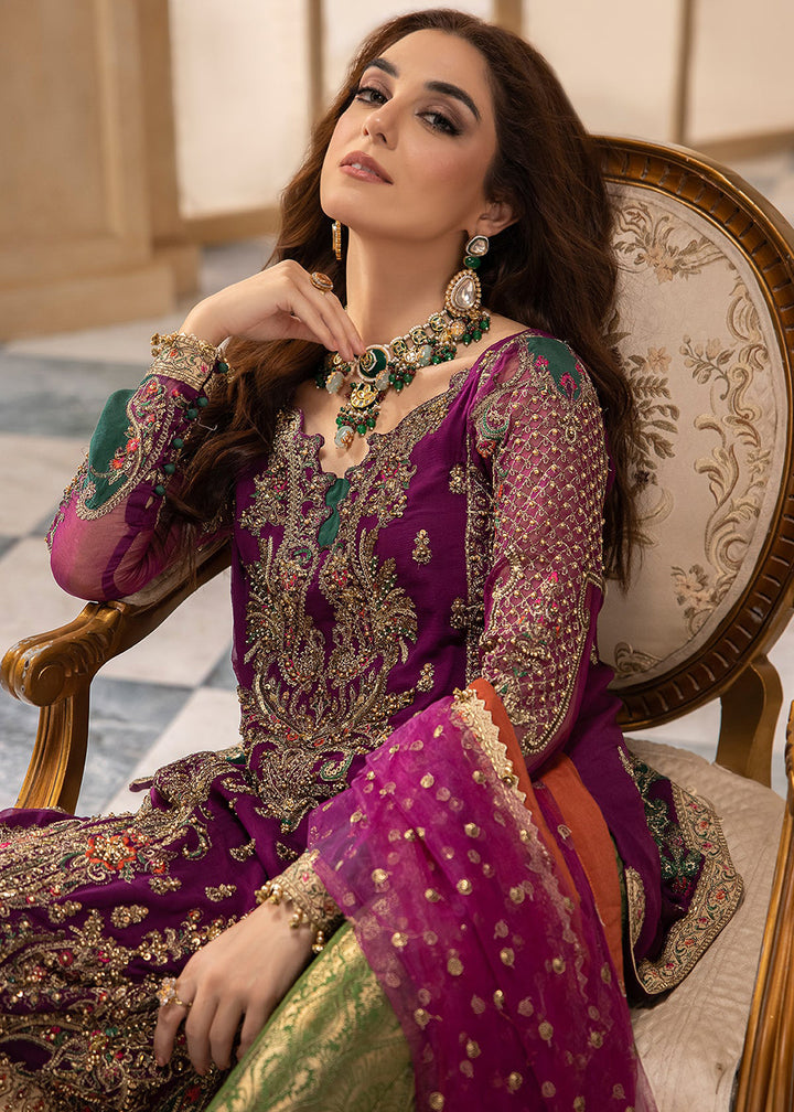 Buy Now Dastan E Jashan Premium Chiffon '24 by Charizma | DJW4-08 Online at Empress Online in USA, UK, France, UAE, Canada & Worldwide at Empress Clothing. 