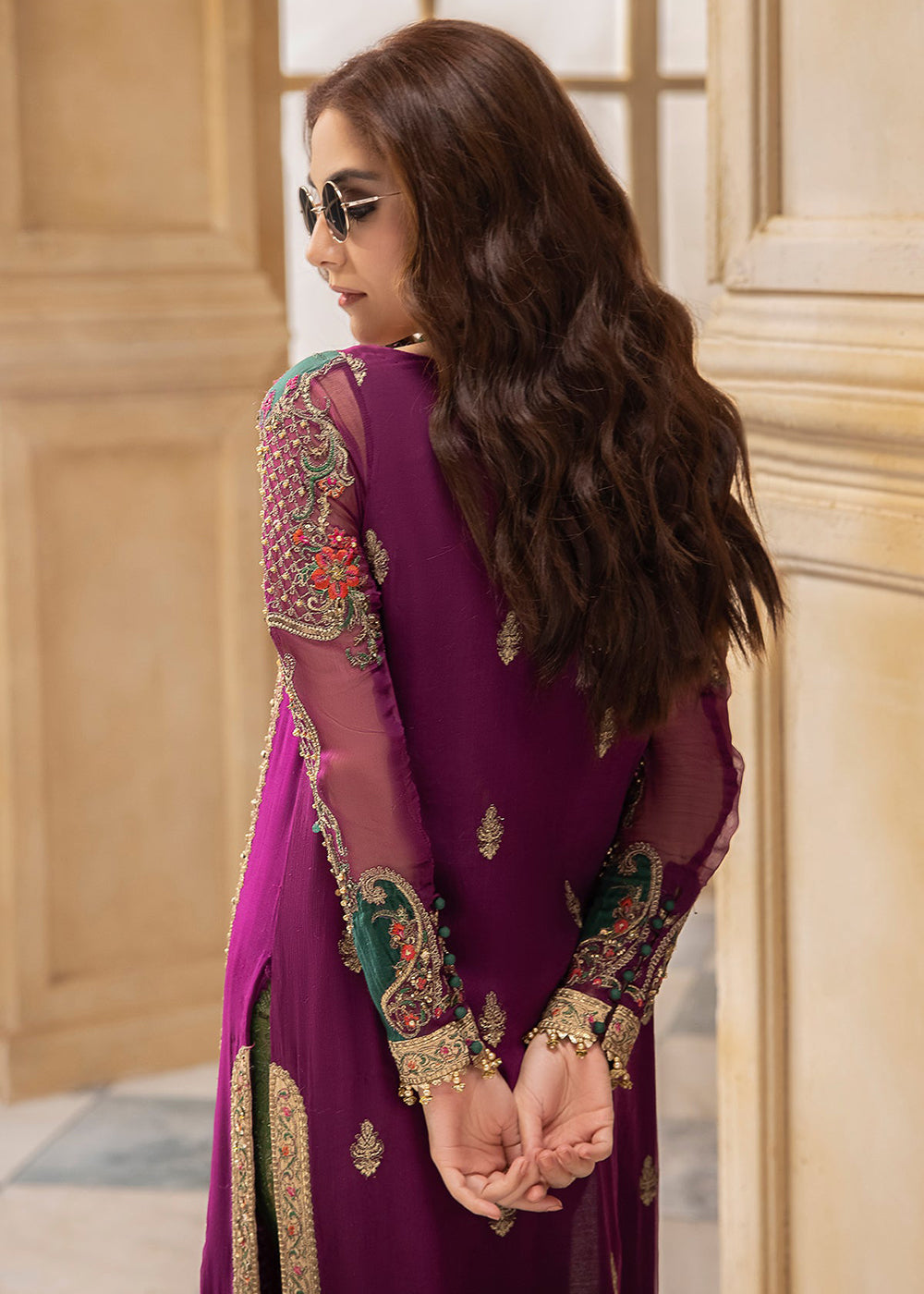 Buy Now Dastan E Jashan Premium Chiffon '24 by Charizma | DJW4-08 Online at Empress Online in USA, UK, France, UAE, Canada & Worldwide at Empress Clothing. 