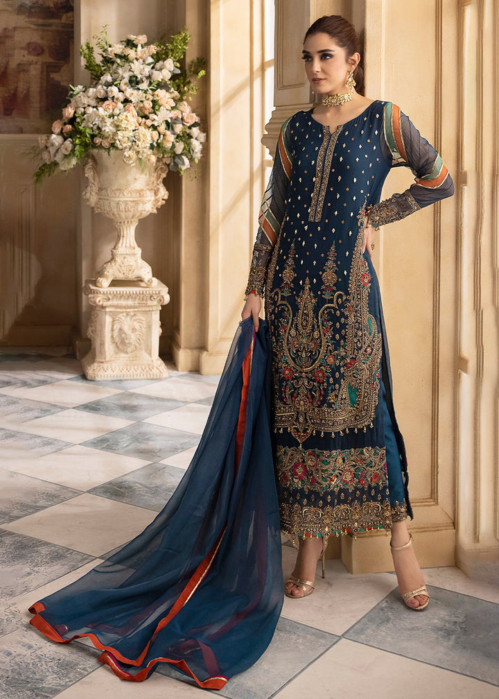 Buy Now Dastan E Jashan Premium Chiffon '24 by Charizma | DJW4-09 Online at Empress Online in USA, UK, France, UAE, Canada & Worldwide at Empress Clothing