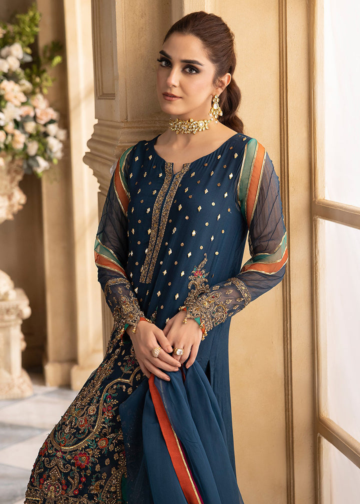 Buy Now Dastan E Jashan Premium Chiffon '24 by Charizma | DJW4-09 Online at Empress Online in USA, UK, France, UAE, Canada & Worldwide at Empress Clothing