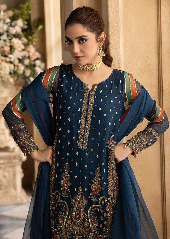 Buy Now Dastan E Jashan Premium Chiffon '24 by Charizma | DJW4-09 Online at Empress Online in USA, UK, France, UAE, Canada & Worldwide at Empress Clothing