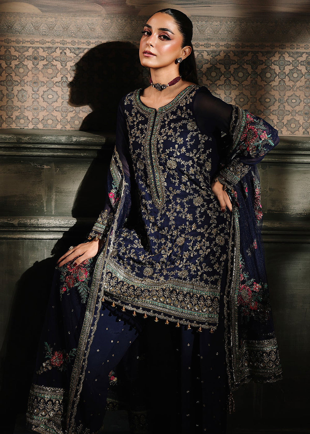 Buy Now Dastaan E Jashan Luxury Formals '25 by Charizma | DJW5-01 Online in USA, UK, Canada, France, Italy, Germany, Qatar, UAE & Worldwide at Empress Clothing.