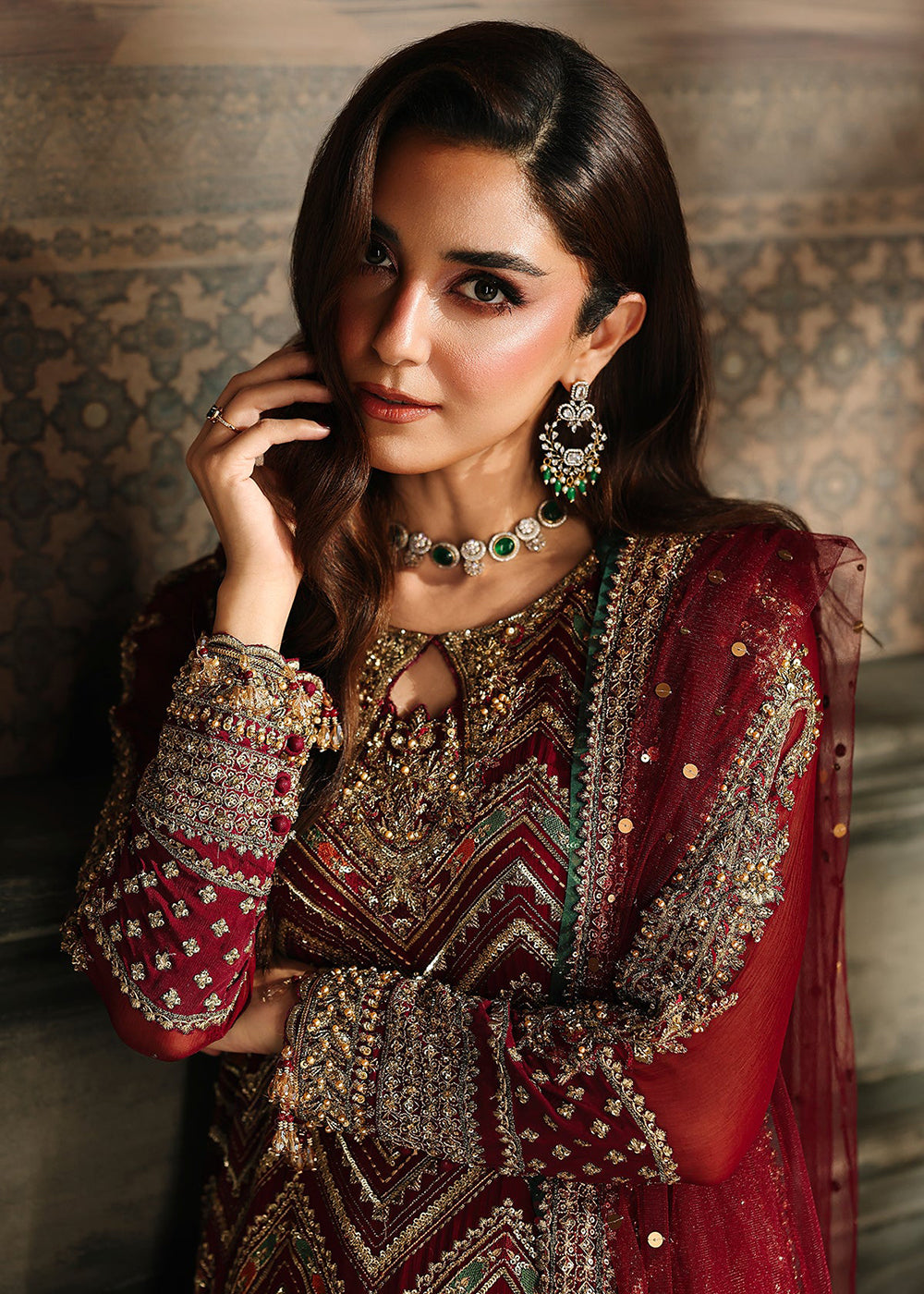 Buy Now Dastaan E Jashan Luxury Formals '25 by Charizma | DJW5-03 Online in USA, UK, Canada, France, Italy, Germany, Qatar, UAE & Worldwide at Empress Clothing.
