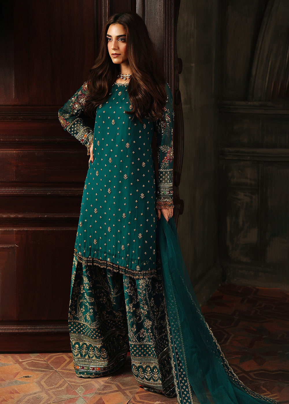 Buy Now Dastaan E Jashan Luxury Formals '25 by Charizma | DJW5-04 Online in USA, UK, Canada, France, Italy, Germany, Qatar, UAE & Worldwide at Empress Clothing.
