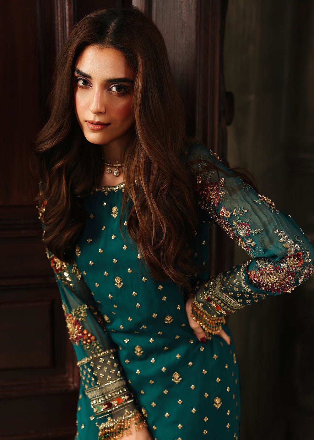 Buy Now Dastaan E Jashan Luxury Formals '25 by Charizma | DJW5-04 Online in USA, UK, Canada, France, Italy, Germany, Qatar, UAE & Worldwide at Empress Clothing.