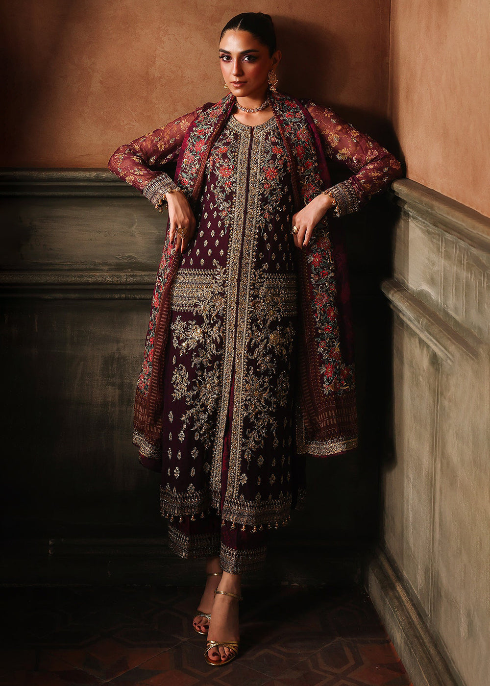 Buy Now Dastaan E Jashan Luxury Formals '25 by Charizma | DJW5-07 Online in USA, UK, Canada, France, Italy, Germany, Qatar, UAE & Worldwide at Empress Clothing.