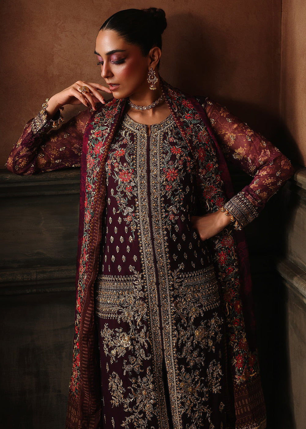Buy Now Dastaan E Jashan Luxury Formals '25 by Charizma | DJW5-07 Online in USA, UK, Canada, France, Italy, Germany, Qatar, UAE & Worldwide at Empress Clothing.