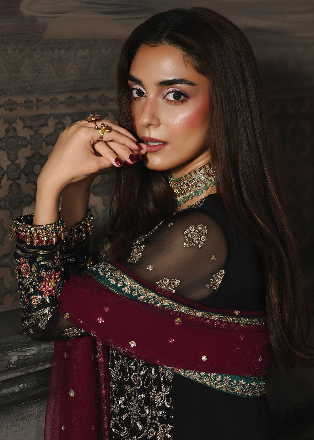 Buy Now Dastaan E Jashan Luxury Formals '25 by Charizma | DJW5-08 Online in USA, UK, Canada, France, Italy, Germany, Qatar, UAE & Worldwide at Empress Clothing.
