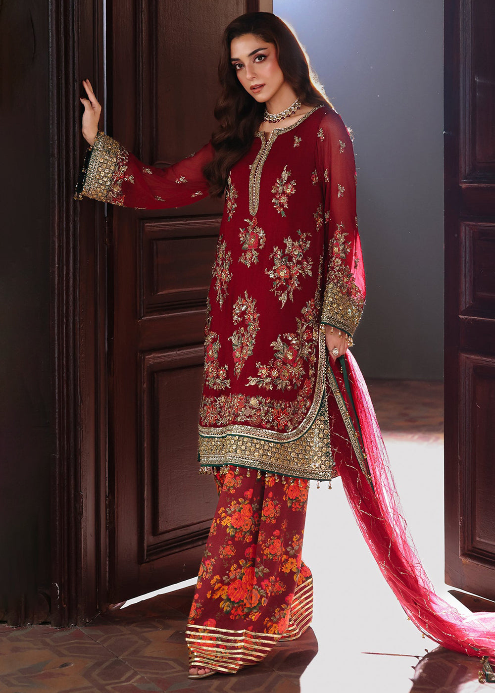 Buy Now Dastaan E Jashan Luxury Formals '25 by Charizma | DJW5-09 Online in USA, UK, Canada, France, Italy, Germany, Qatar, UAE & Worldwide at Empress Clothing.