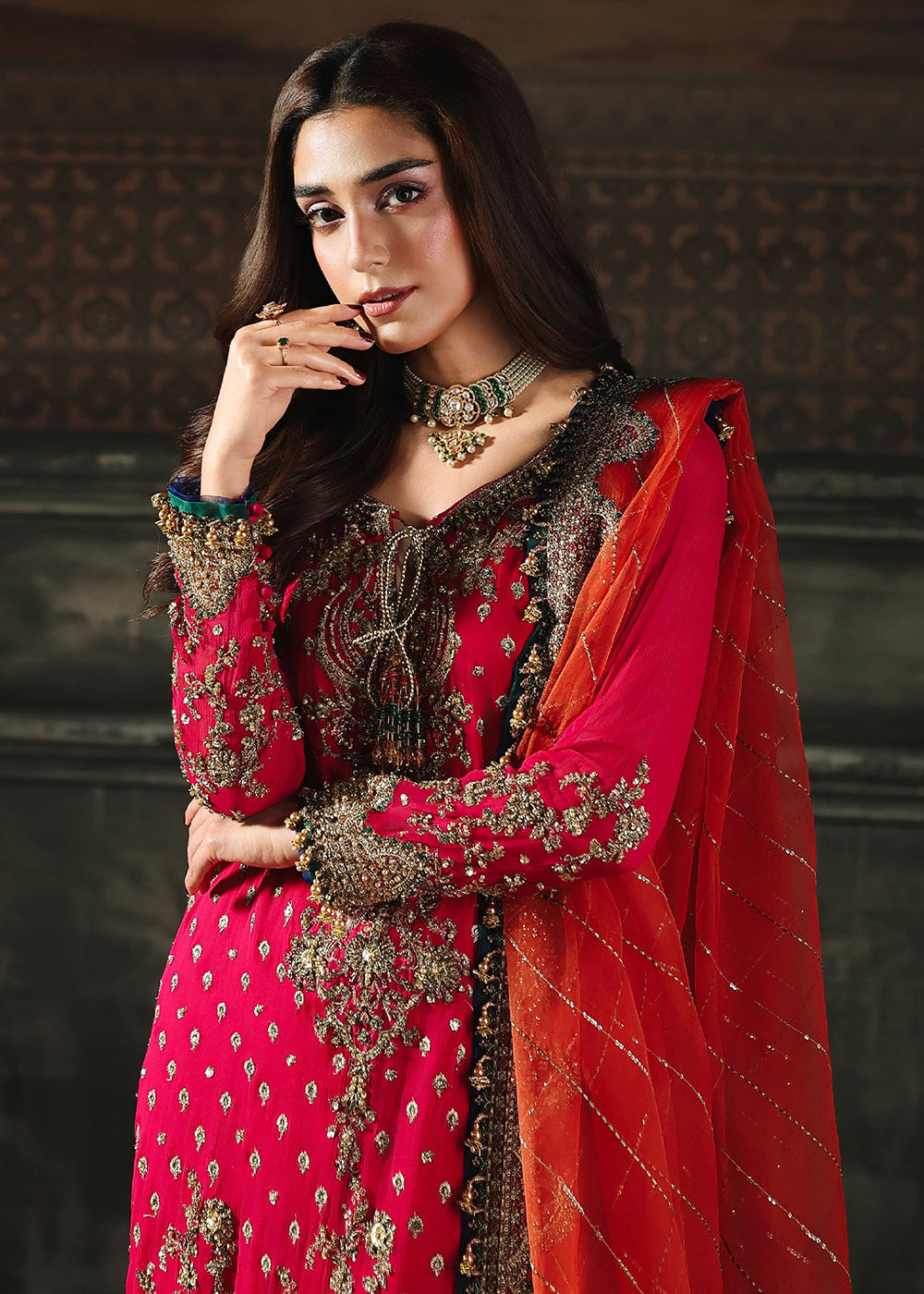 Buy Now Dastaan E Jashan Luxury Formals '25 by Charizma | DJW5-13 Online in USA, UK, Canada, France, Italy, Germany, Qatar, UAE & Worldwide at Empress Clothing.