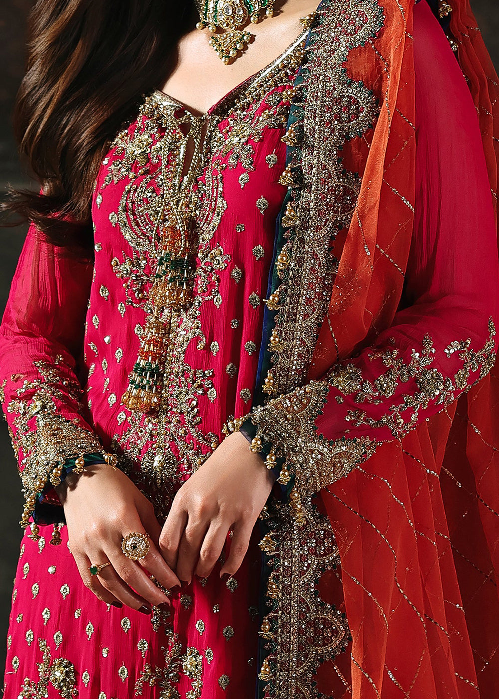 Buy Now Dastaan E Jashan Luxury Formals '25 by Charizma | DJW5-13 Online in USA, UK, Canada, France, Italy, Germany, Qatar, UAE & Worldwide at Empress Clothing.