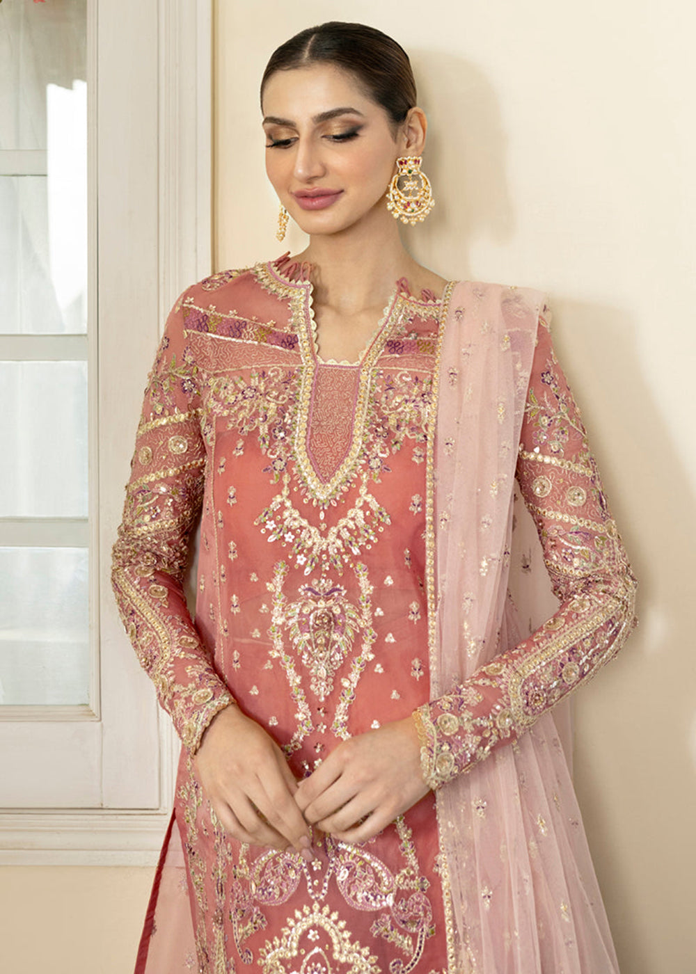 Buy Now Dilnaaz Wedding Formals 2023 by Qalamkar | DN-05 - SAMARA Online in USA, UK, Canada & Worldwide at Empress Clothing. 