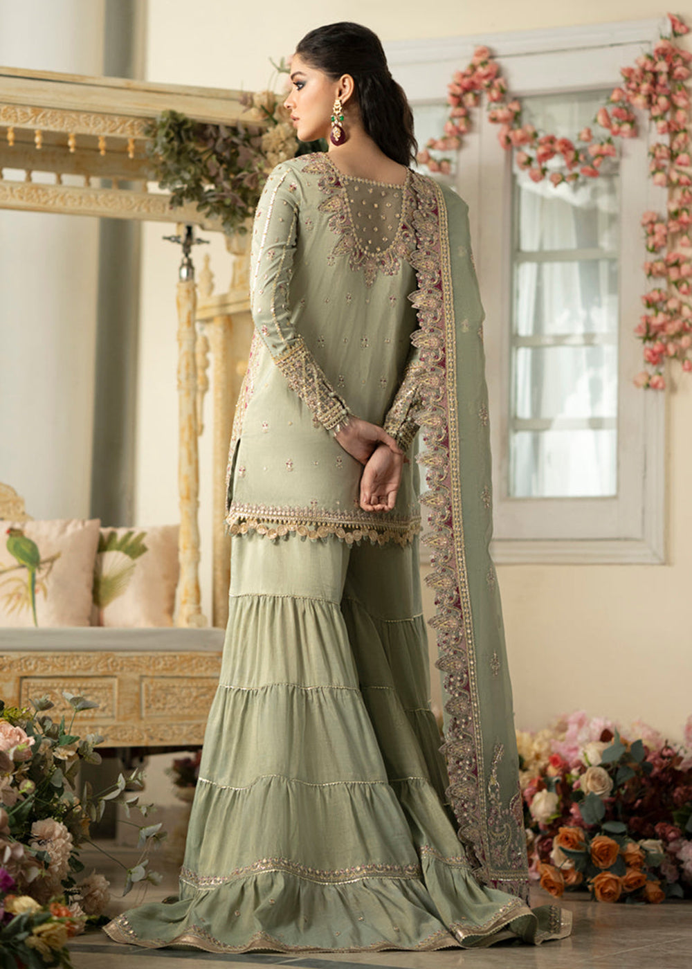 Buy Now Dilnaaz Wedding Formals 2023 by Qalamkar | DN-06 - FARIZA Online in USA, UK, Canada & Worldwide at Empress Clothing. 