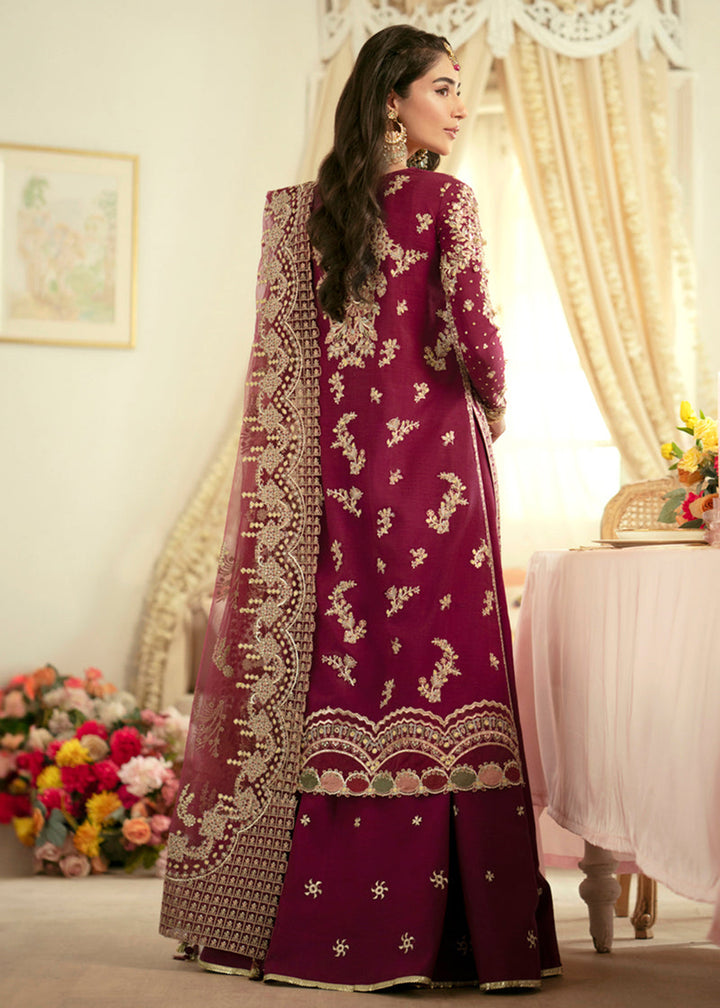 Buy Now Dilnaaz Wedding Formals 2023 by Qalamkar | DN-07 - ALEENA Online in USA, UK, Canada & Worldwide at Empress Clothing. 