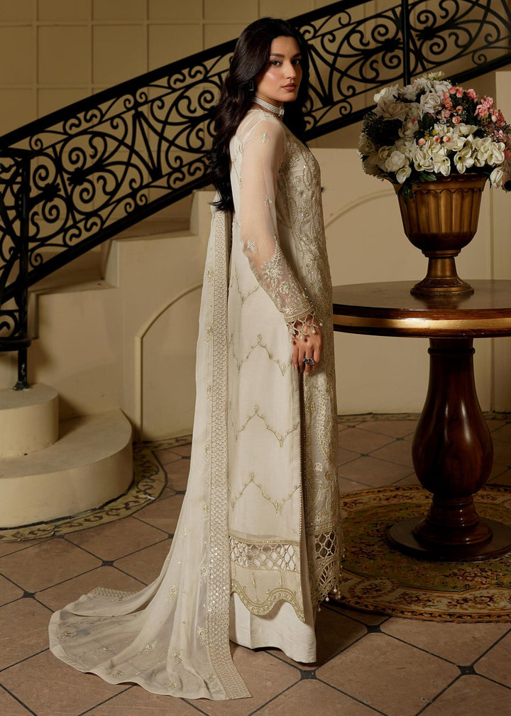 Buy Now Aarzu Luxury Formals '25 by Maryam's | Dove Online in USA, UK, Canada, France, Italy, Germany, Qatar, UAE, Singapore & Worldwide at Empress Clothing.