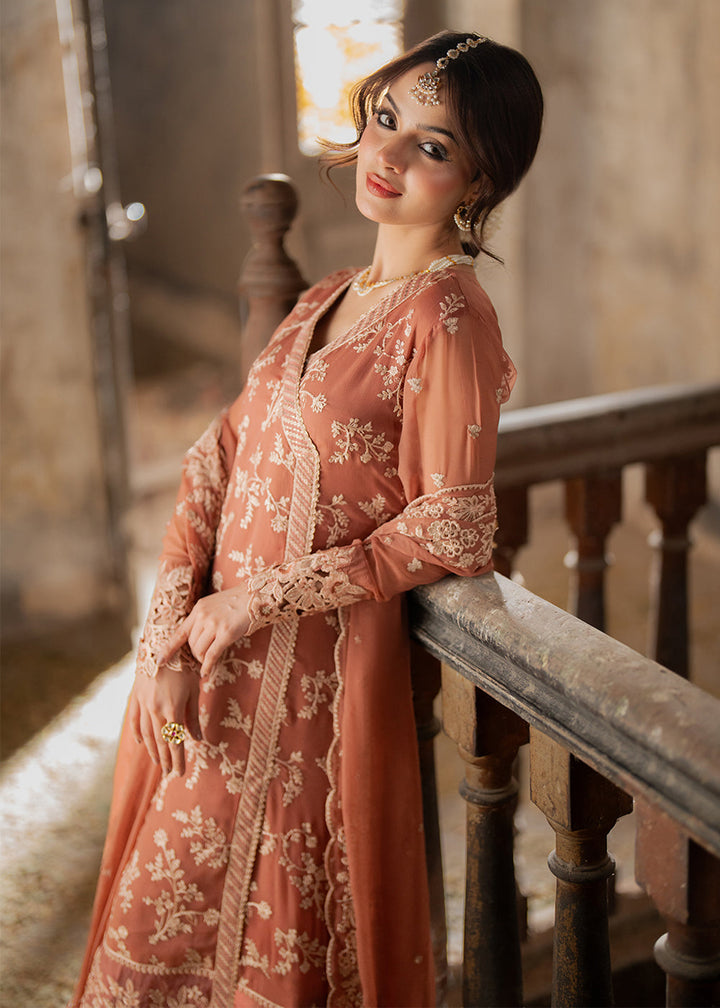 Buy Now Ensembles Embroidered Formals '25 by Azure | Dusky Bloom Online in USA, UK, Canada & Worldwide at Empress Clothing.