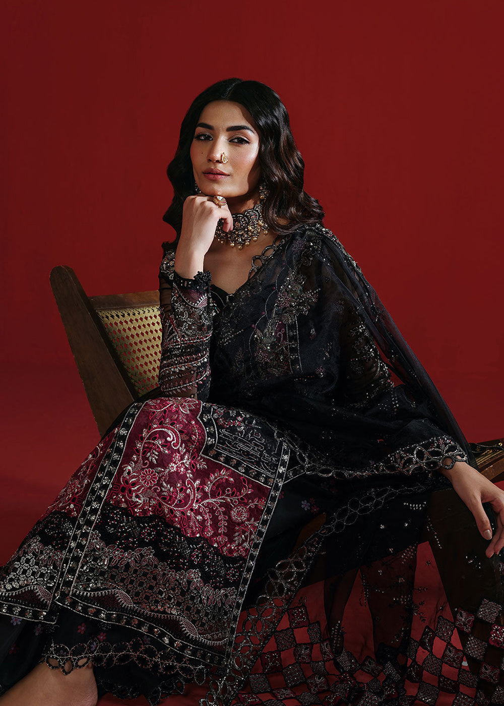 Buy Now Festive Formals '25 by Ramsha | E-303 Online in USA, UK, Canada, France, Italy, Germany, Greece, Sweden, Africa, Maldives, UAE & Worldwide at Empress.