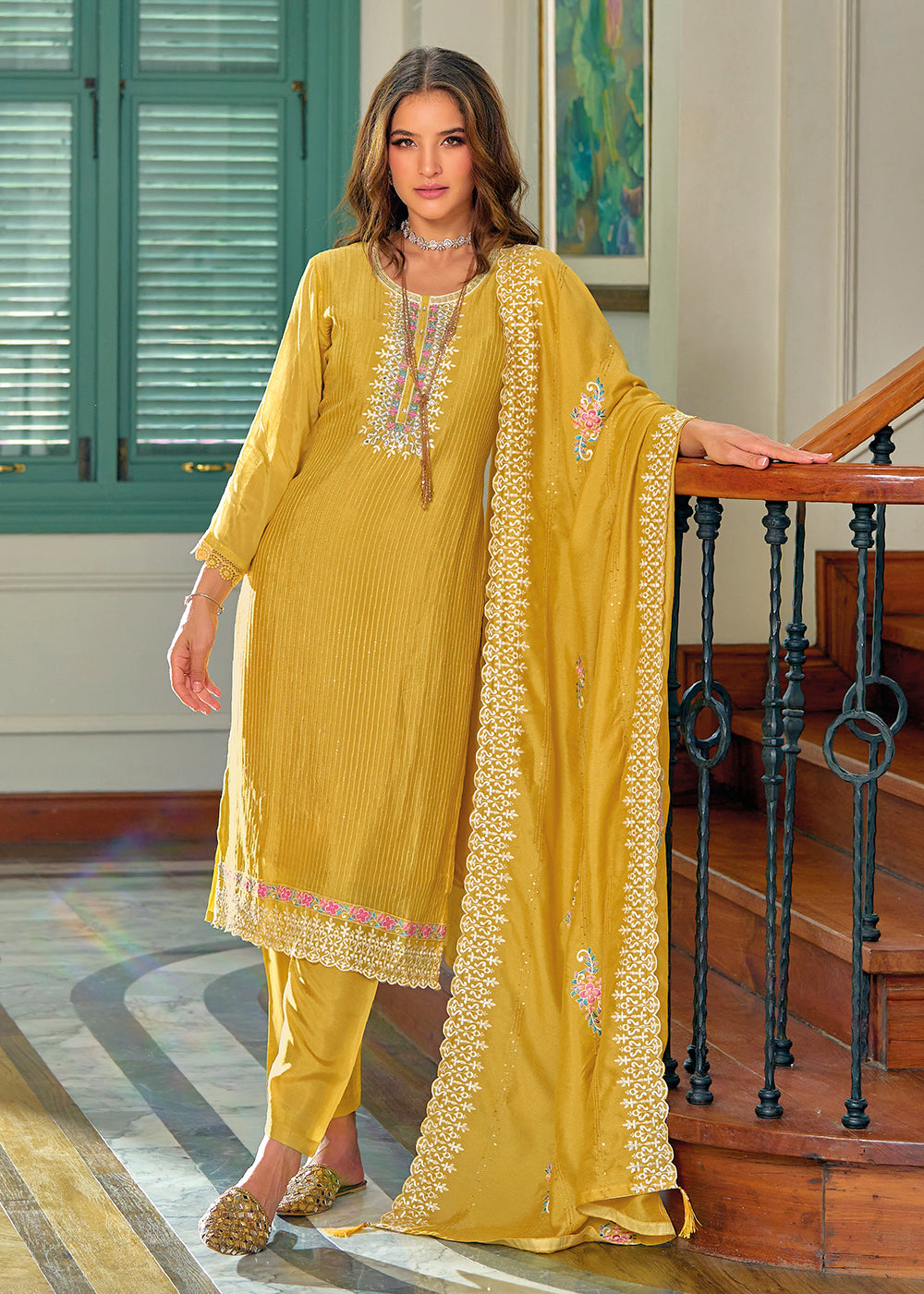 Buy Indian Designer Salwar Kameez Online in USA - Empress Clothing – Tagged  Yellow– Page 2