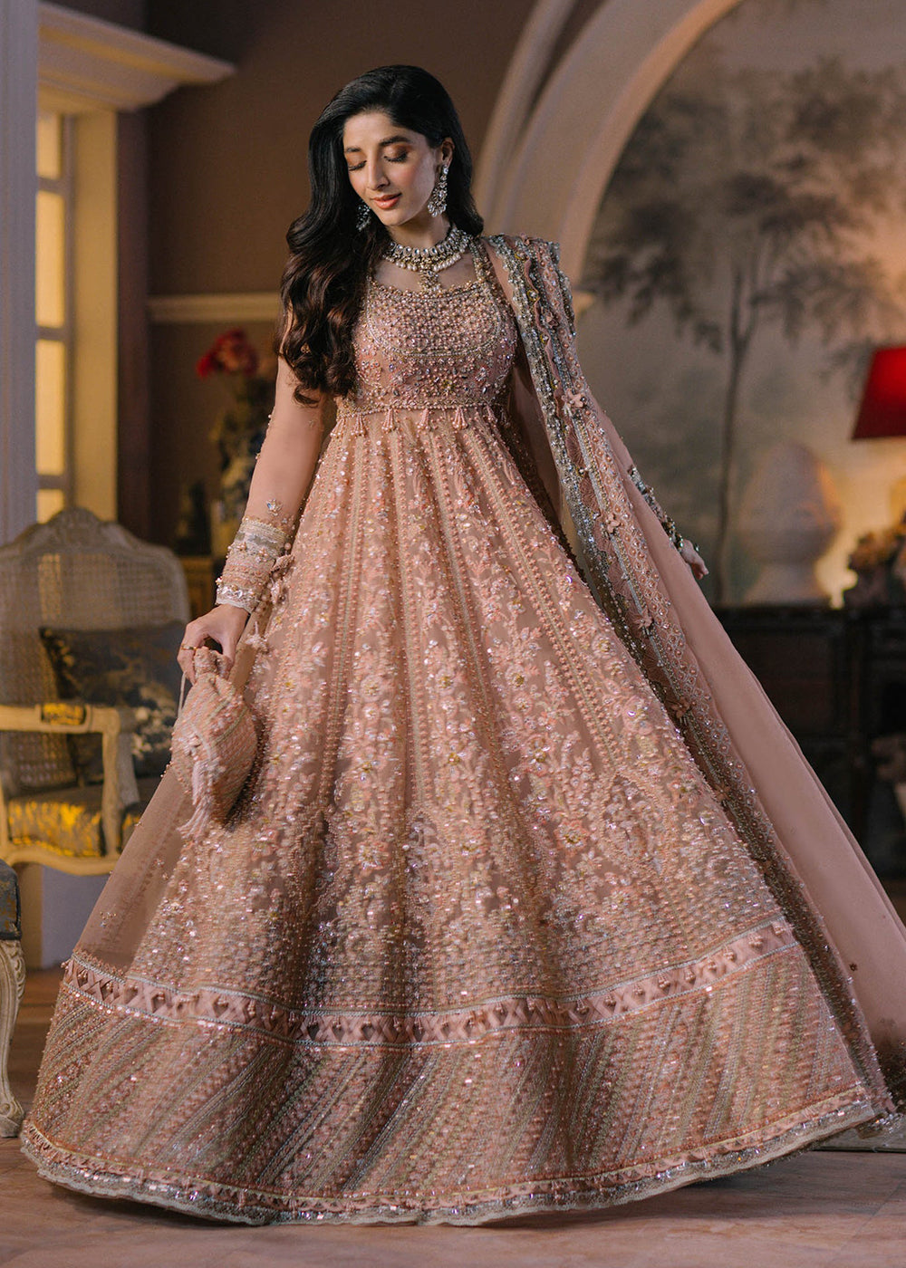 Buy Rahi Fashion Faux Georgette Semi Stitched Embroidered Straight Pakistani  Salwar Suit Online at Best Prices in India - JioMart.