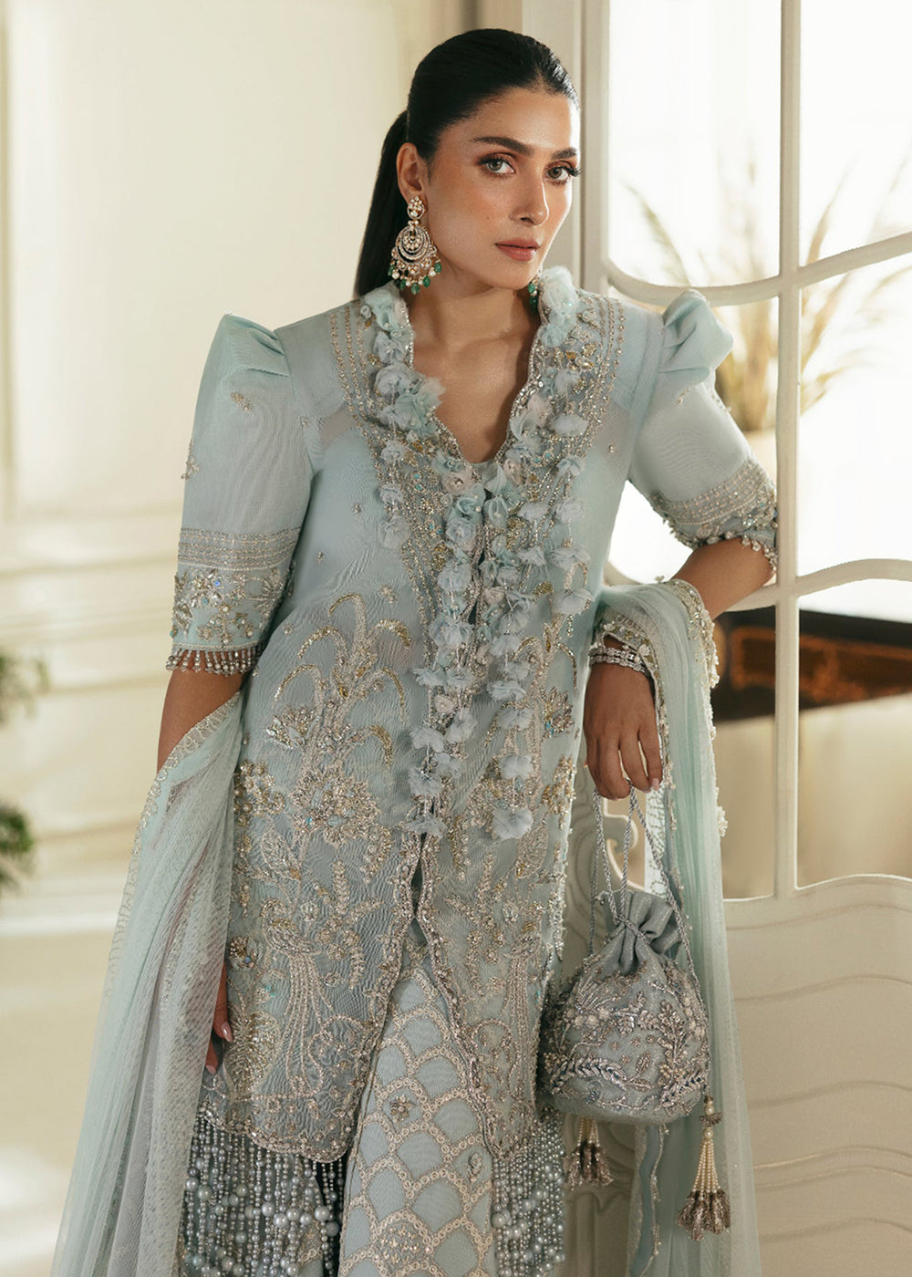 Buy Now Wedding Festive '24 by Elan | CIEL DE RÊVE (EC24-01) Online at Empress Online in USA, UK, France, UAE & Worldwide at Empress Clothing.