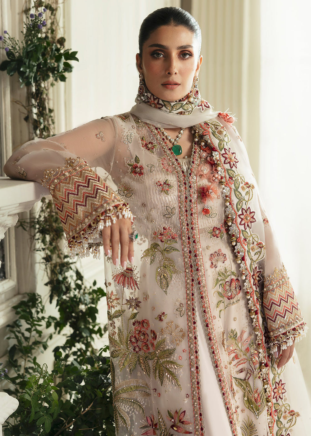 Buy Now Wedding Festive '24 by Elan | BOTANICAL BLISS (EC24-02) Online at Empress Online in USA, UK, France, UAE & Worldwide at Empress Clothing.