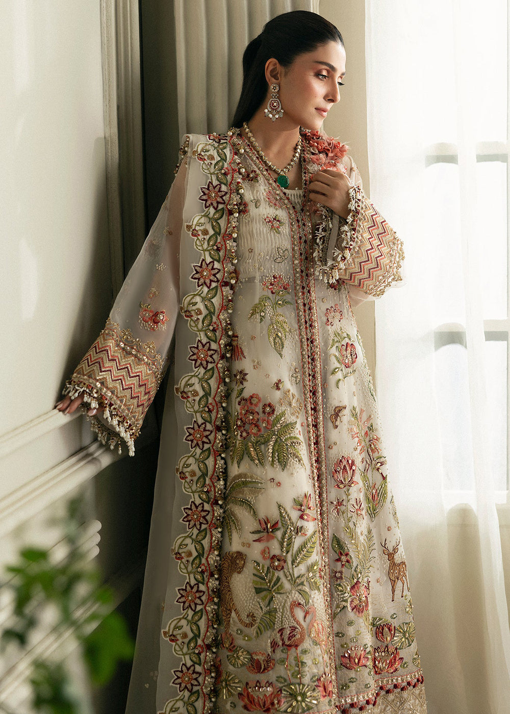 Buy Now Wedding Festive '24 by Elan | BOTANICAL BLISS (EC24-02) Online at Empress Online in USA, UK, France, UAE & Worldwide at Empress Clothing.