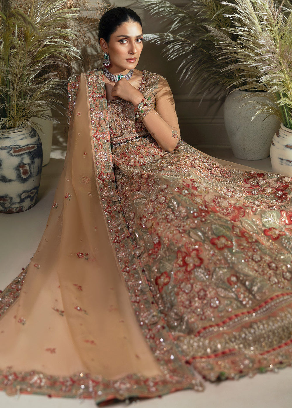 Buy Now Wedding Festive '24 by Elan | MAHARANI (EC24-04) Online at Empress Online in USA, UK, France, UAE & Worldwide at Empress Clothing. 