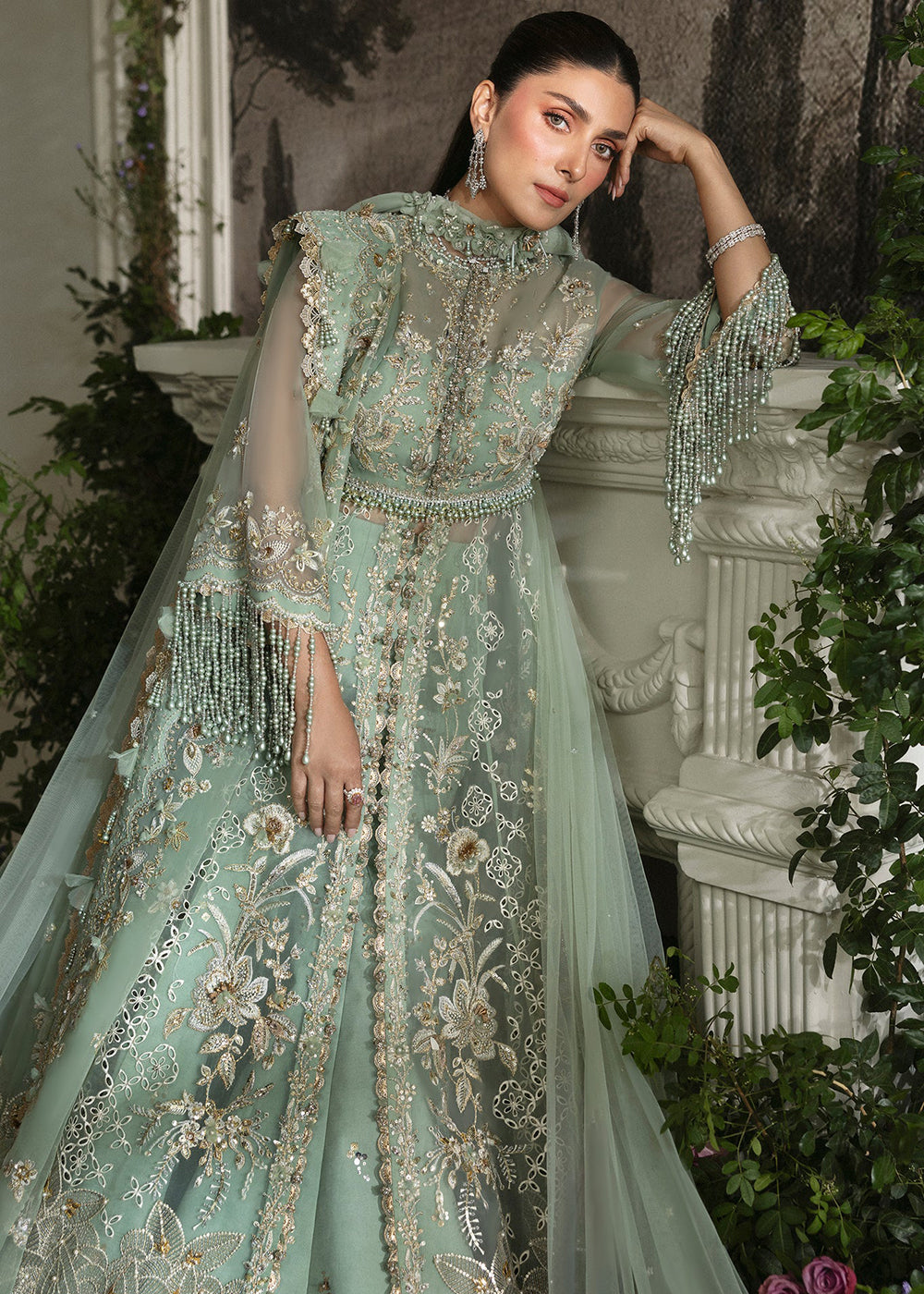 Buy Now Wedding Festive '24 by Elan | SEA OF SERENITY (EC24-06) Online at Empress Online in USA, UK, France, UAE & Worldwide at Empress Clothing.