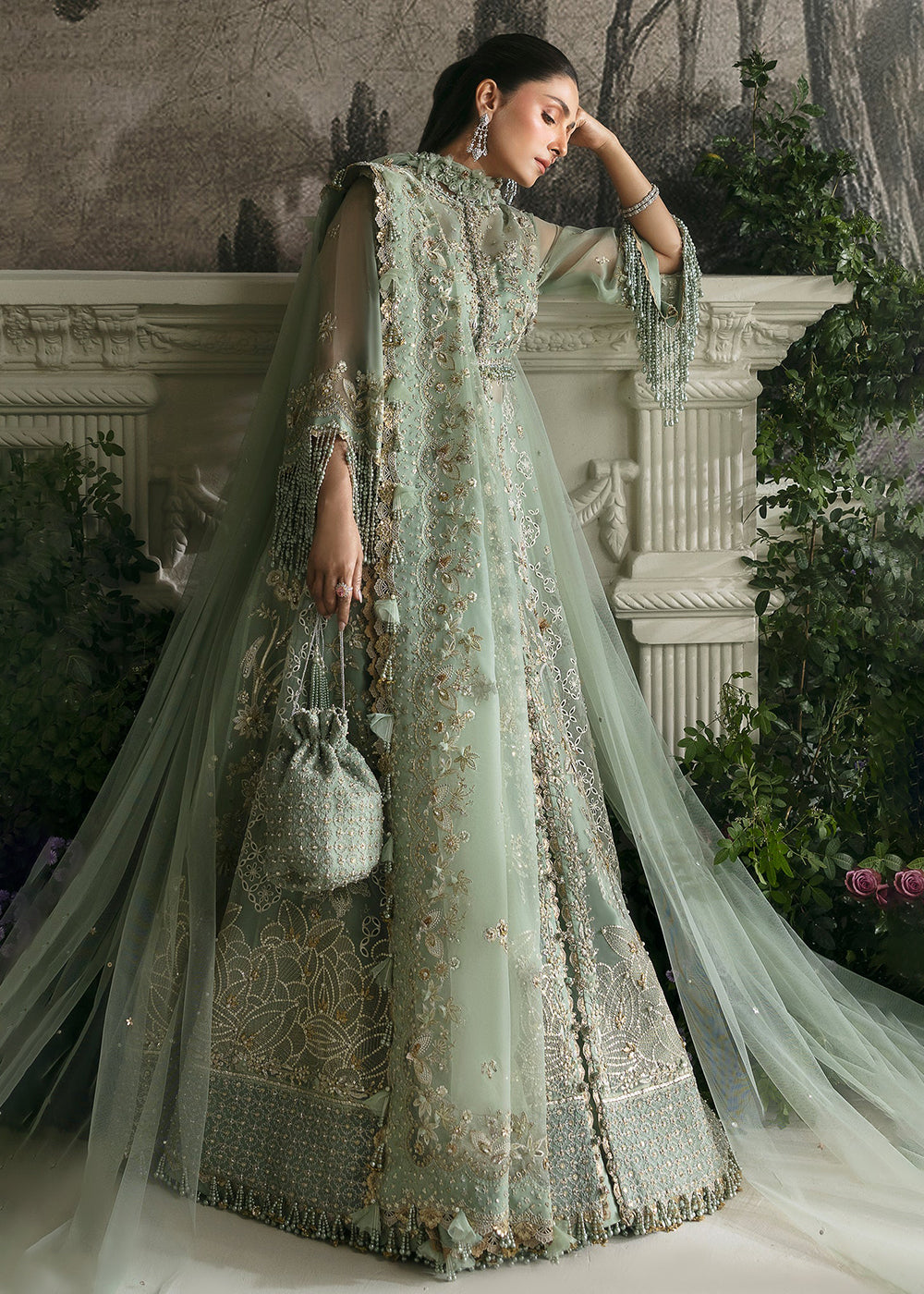 Buy Now Wedding Festive '24 by Elan | SEA OF SERENITY (EC24-06) Online at Empress Online in USA, UK, France, UAE & Worldwide at Empress Clothing.