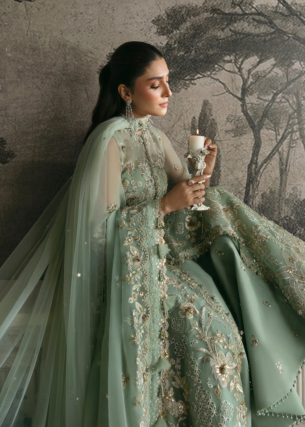 Buy Now Wedding Festive '24 by Elan | SEA OF SERENITY (EC24-06) Online at Empress Online in USA, UK, France, UAE & Worldwide at Empress Clothing.