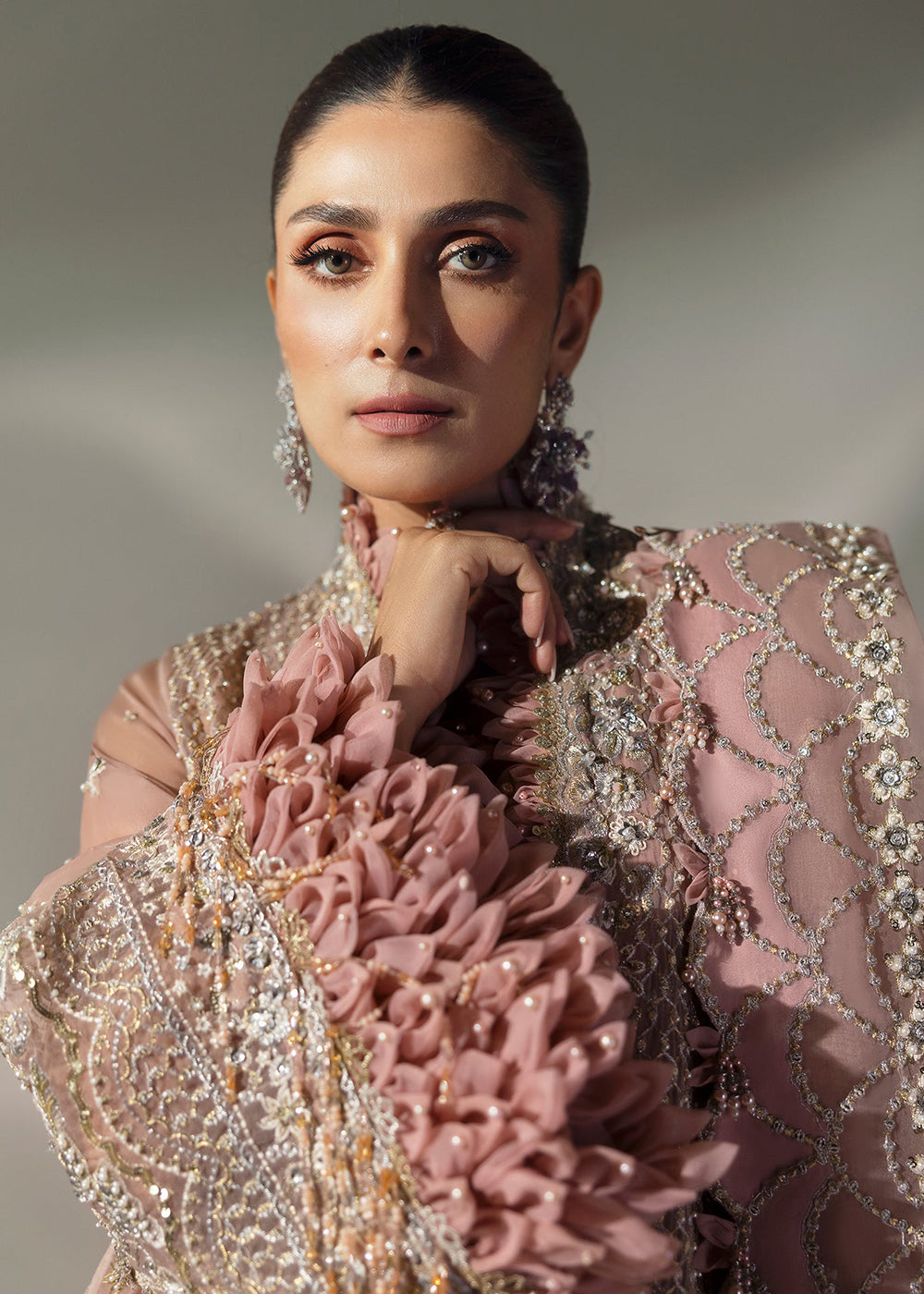 Buy Now Wedding Festive '24 by Elan | CELESTIAL PETALS (EC24-07) Online at Empress Online in USA, UK, France, UAE & Worldwide at Empress Clothing.