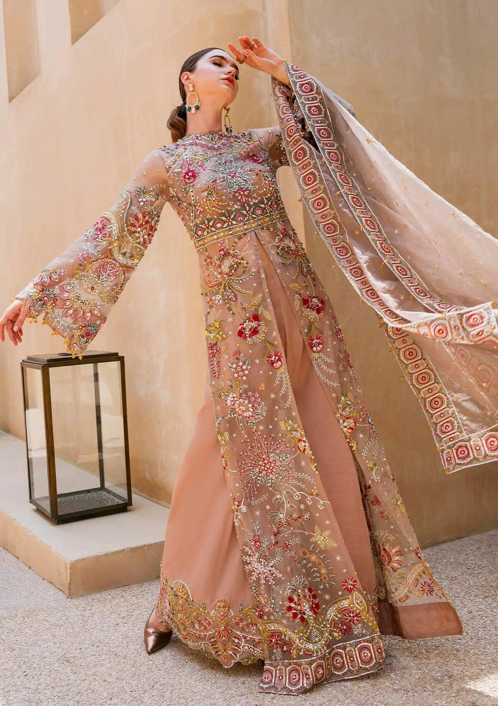 Buy Now Evara Wedding 2023 by Elaf Premium | EEB-01 FEZ Online in USA, UK, Canada & Worldwide at Empress Clothing.