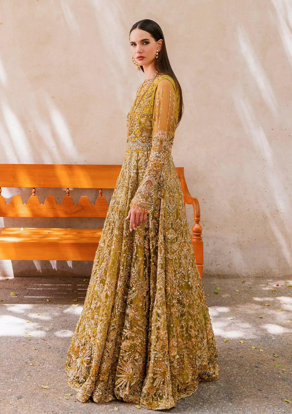 Buy Now Evara Wedding 2023 by Elaf Premium | EEB-05 HENNA Online in USA, UK, Canada & Worldwide at Empress Clothing.