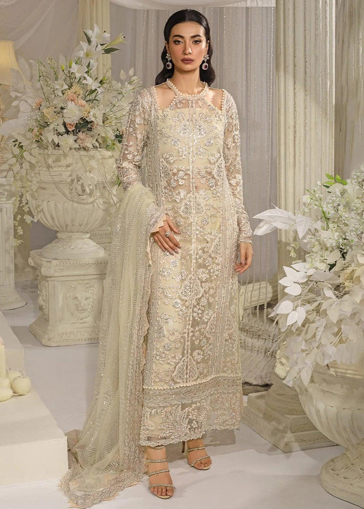 Buy Now Evara Luxury Formals Collection '24 by Elaf Premium | EFE-01 AURA Online at Empress Online in USA, UK, France, UAE, Canada & Worldwide at Empress Clothing. 