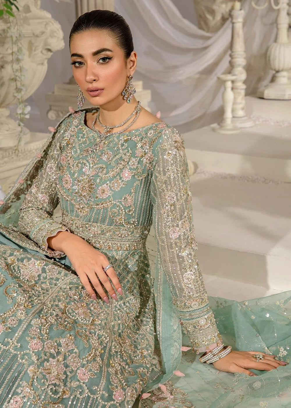 Buy Now Evara Luxury Formals Collection '24 by Elaf Premium | EFE-02 ELSA Online at Empress Online in USA, UK, France, UAE, Canada & Worldwide at Empress Clothing.