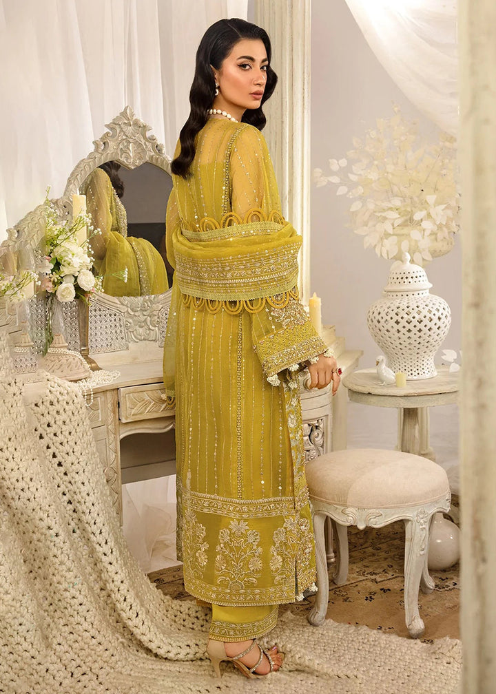 Buy Now Evara Luxury Formals Collection '24 by Elaf Premium | EFE-03 SUNLIT Online at Empress Online in USA, UK, France, UAE, Canada & Worldwide at Empress Clothing. 