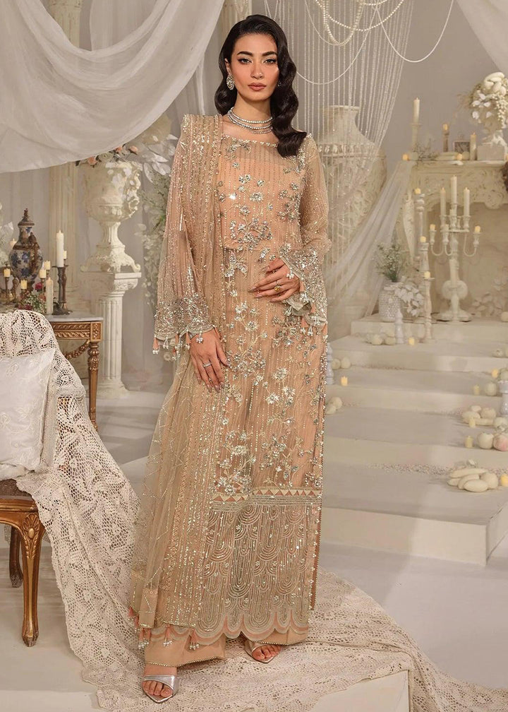 Buy Now Evara Luxury Formals Collection '24 by Elaf Premium | EFE-06 ZYVA Online at Empress Online in USA, UK, France, UAE, Canada & Worldwide at Empress Clothing.