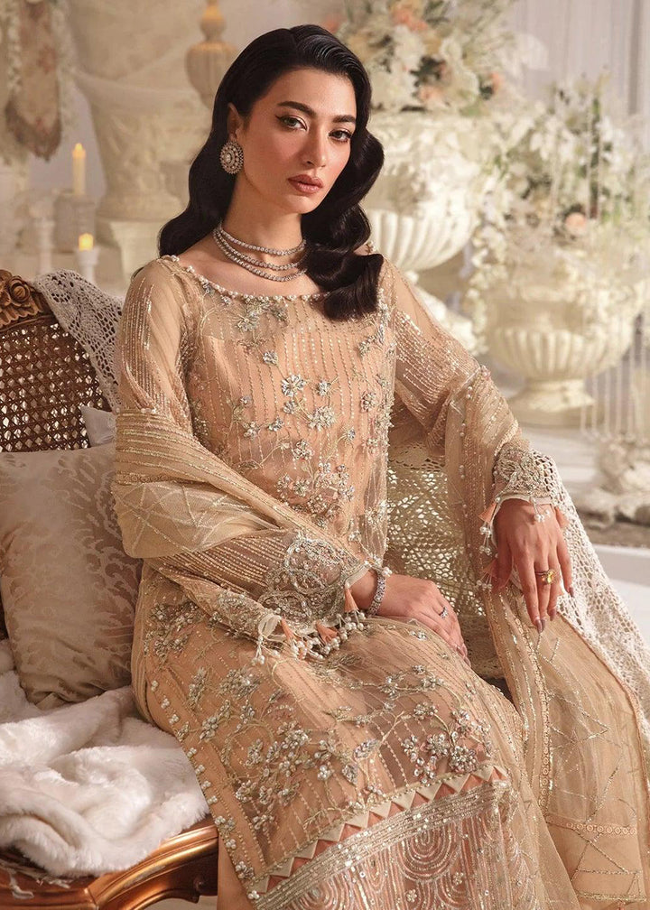 Buy Now Evara Luxury Formals Collection '24 by Elaf Premium | EFE-06 ZYVA Online at Empress Online in USA, UK, France, UAE, Canada & Worldwide at Empress Clothing.