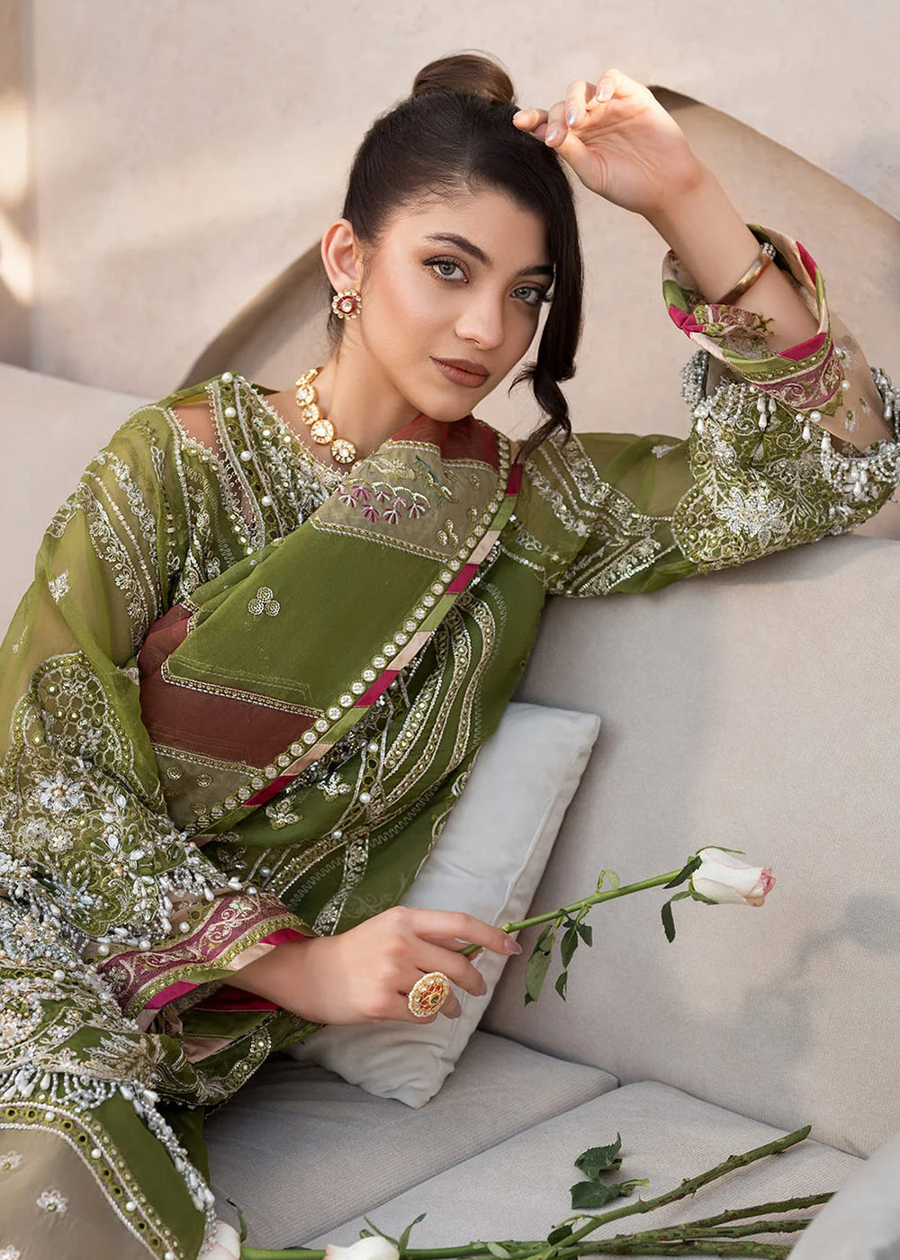 Buy Now Celebrations Formals Collection '24 by Elaf | EFH-08 PARWAANA Online at Empress Online in USA, UK, Canada & Worldwide at Empress Clothing.