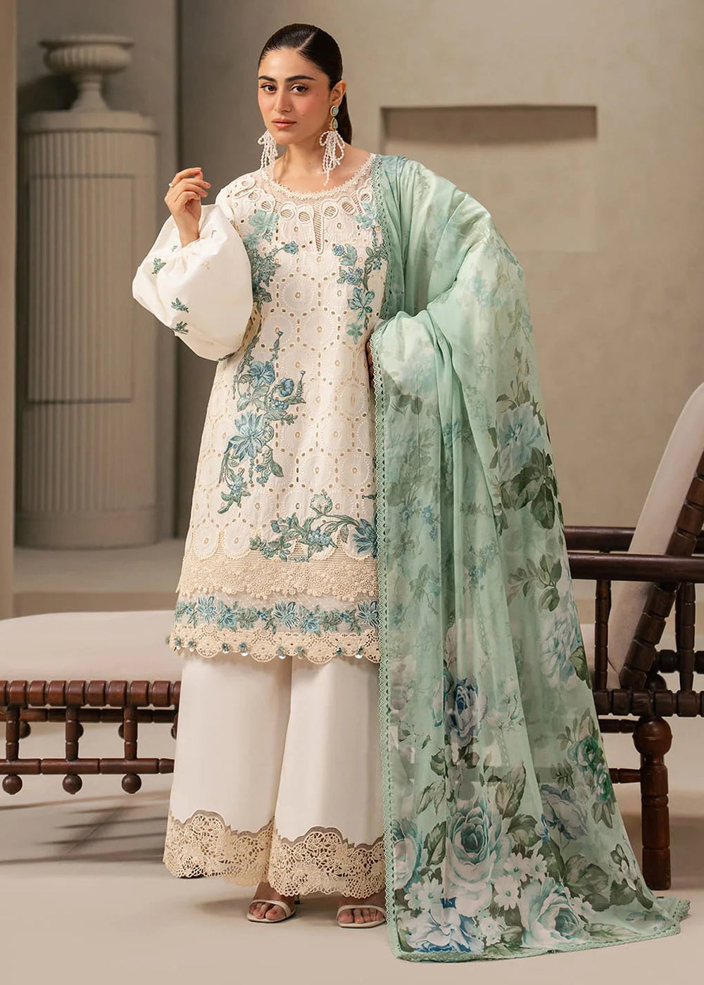 Buy Now E.Craft Chikankari Lawn &