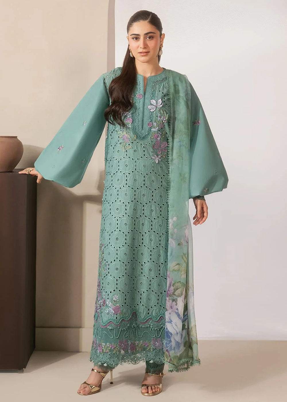 Buy Now E.Craft Chikankari Lawn &