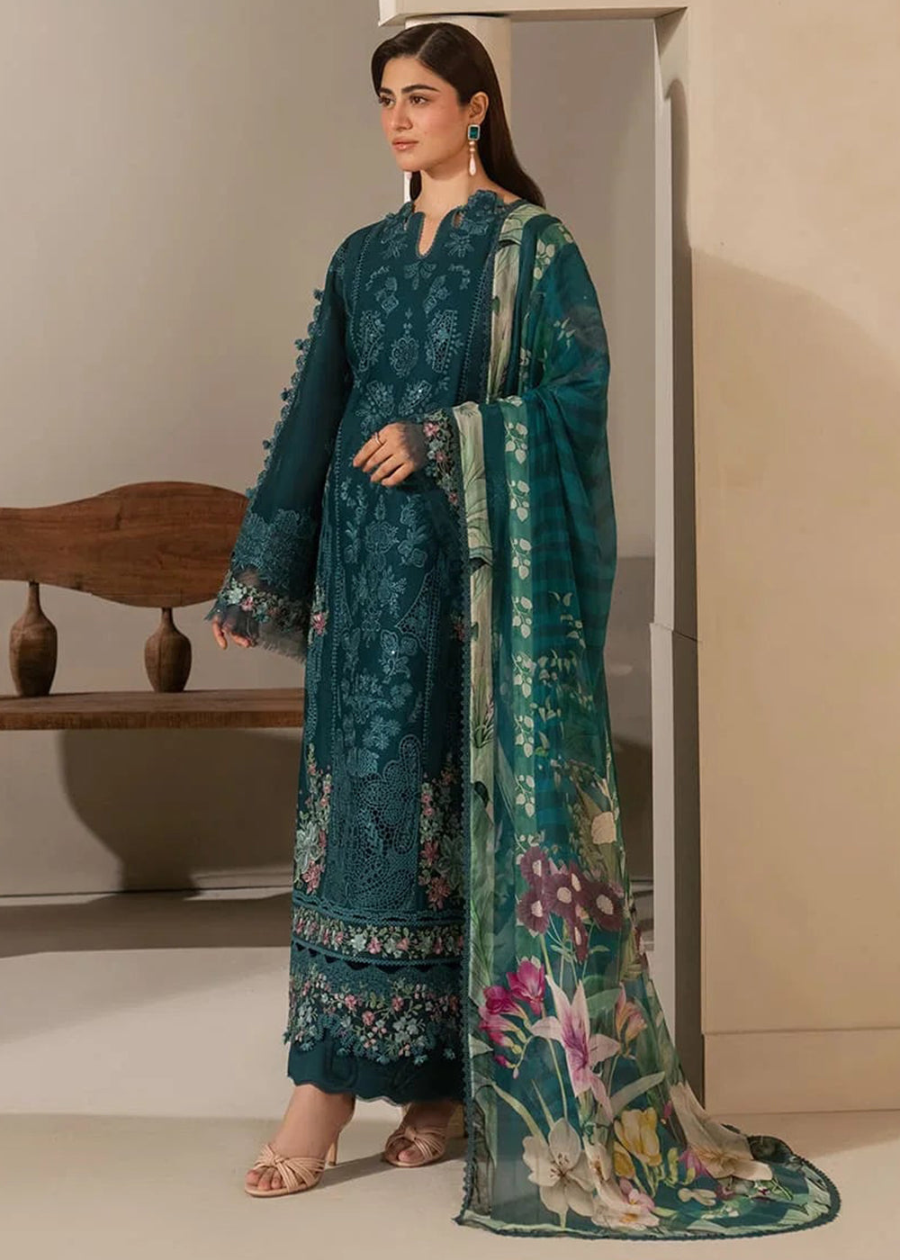 Buy Now E.Craft Chikankari Lawn &
