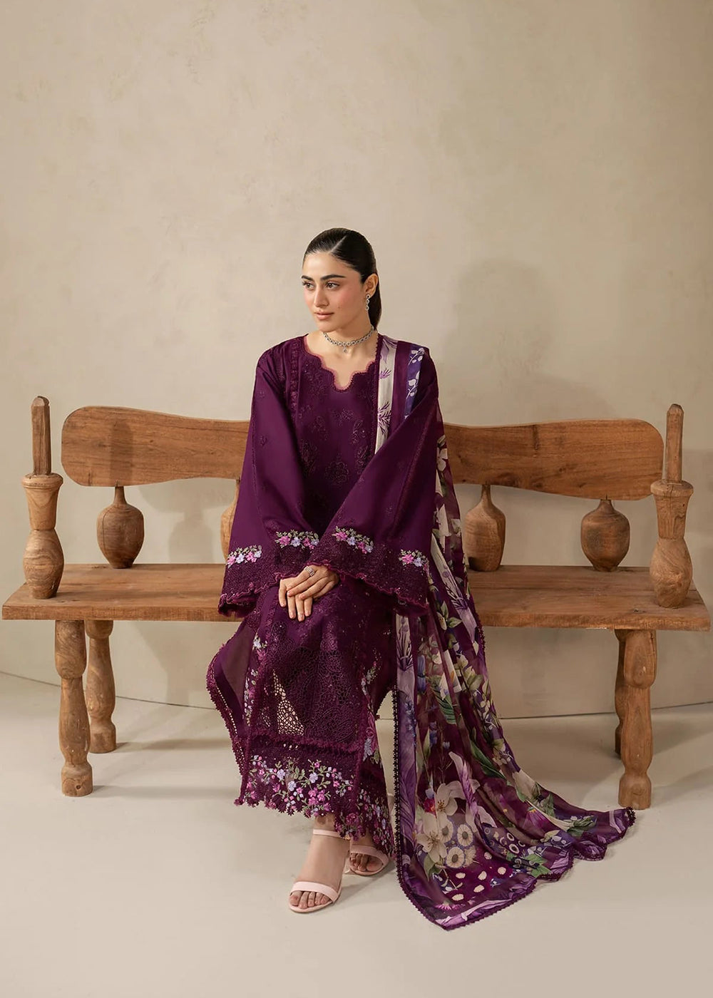 Buy Now E.Craft Chikankari Lawn &